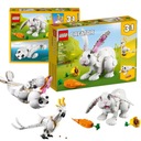 LEGO CREATOR БЕЛЫЙ КРОЛИК ТЮЛЬ ПОПУГАЙ 3 в 1