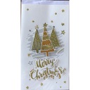 3D блестящая рождественская открытка без текста