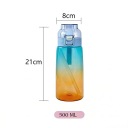 Пляшки Для Води 500 Мл. Багатоколірний Бетмен 500Ml 7Sztm