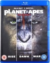 ТРИЛОГИЯ «ПЛАНЕТА Обезьян» (PLANET OF THE APEES) (3XBLU-RAY)