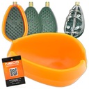 ZESTAW 3x KOSZYK DO METODY + FORMA METHOD FEEDER