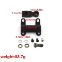 STEERING WHEEL MOTORCYCLE RISER STOP ALUMINUM LATWY W INSTALLATION PRZYRZAD  photo 10