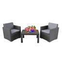 vankúše na dve kreslá Technorattan LUX