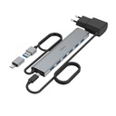 USB 3.2 Gen 1 7xUSB-A 5 Гбит/с + адаптер C + БЛОК ПИТАНИЯ