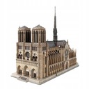 Puzzle Katedrála Notre Dame de Paris 3D 293 dielikov. Materiál papier pena