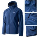 КУРТКА МУЖСКАЯ SOFTSHELL HI-TEC NETI II ВОДОНЕПРОНИЦАЕМАЯ КУРТКА СИНЯЯ РАЗМЕР XL