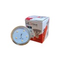 Светодиодная лампочка GU10 1Вт SMD теплый белый Ledline оптом