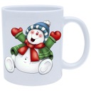 СУПЕР РОЖДЕСТВЕНСКИЙ ПОДАРОК ​​КРУЖКА 330мл СНЕГОВИК