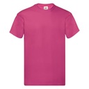 Koszulka T-shirt Fruit of the LOOM Fuchsia XXL