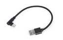 Угловой кабель Gembird USB Type-C для зарядки и передачи данных