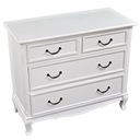 НОВЫЙ БЕЛЫЙ КОМОД СО СТИЛЬНОЙ РУЧНОЙ МЕБЕЛЬЮ