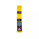 Żółty pas taekwondo ITF FUJIMAE [Długość: 220]