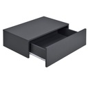 ПОДВЕСНАЯ ПОЛКА С ЯЩИКОМ, серый