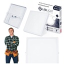 НАВЕРХНОСТНАЯ СВЕТОДИОДНАЯ ПАНЕЛЬ, НЕМИГАЮЩАЯ ПЗС-матрица ТЁПЛОГО БЕЛОГО цвета, 18 Вт, квадратная