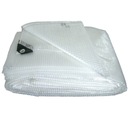 БРЕЗЕНТ БЕЛЫЙ 4х6М 100г ПРОЗРАЧНЫЙ УФ-БРОНЯ