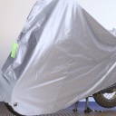 AIRTIGHT COVER NA MOTORCYCLE Z COATING SREBRNA, CHRONIACY PERID KURZEM I DESZCZEM  photo 6