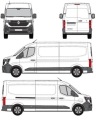 DRABINA NA ЗАДНІ ДВЕРІ RENAULT MASTER IV L3H2 OD 2024- БЕЗ ВКРУЧУВАННЯ  (18387431413) фото min 15