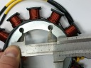 KAWASAKI KAF 300 MULE 500 1991 1993 1995 HULL BODY STATOR GENERATOR  photo 10