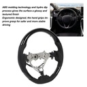 HYDRO DIP GLOSS BLACK HEATED STEERING WHEEL NAPPA 