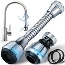 УДЛИНИТЕЛЬ ДЛЯ КРАНА, АЭРАТОР, ХРОМИРОВАННЫЙ ИЗЛИК