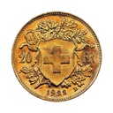 Złota moneta 20 franków Mennica Mennica Skarbowa