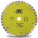 АЛМАЗНЫЙ ДИСК 230/22,2 ГЛУБОКАЯ СЕГМЕНТНАЯ РЕЗКА