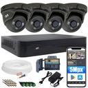 МОНИТОРИНГ 4 НАРУЖНЫХ ГРАФИТОВЫХ КУПОЛЬНЫХ КАМЕР