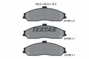 TEXTAR PADS BRAKE FRONT 2419401 