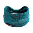 ШИРОКАЯ ПОВЯЗКА НА ГОЛОВУ, ЖЕНСКАЯ, БИРЮЗОВАЯ