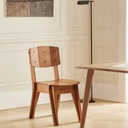 Офисный кухонный стул со спинкой, украшение для детского отеля HFST01-BR