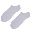 Steven 007 Členkové Ponožky Invisible Bavlna Sivá 44-46 Strih Členkové ponožky