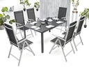 КОМПЛЕКТ САДОВОЙ МЕБЕЛИ СТОЛ 6+1 ДЛЯ ТЕРРАСЫ, БАЛКОНА