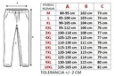 WYTRZYMAŁE SPODNIE DRESOWE ** POLIESTROWE ** KIESZENIE NA SUWAK ROZMIAR XL Materiał dominujący poliester