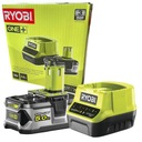 RYOBI ZESTAW KOMPLET RC18120-150 AKUMULATOR 5Ah + ŁADOWARKA ONE + 18V