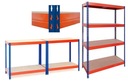 DUZY, STABILNY, POTENTE REGAL AR-SHELVING 1200 KG 