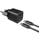 Зарядное устройство USB-C + фиксированный кабель USB-C, 30 Вт