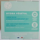 Yves Rocher Hydra Vegetal krem nawilżający 50 ml EAN (GTIN) 3660005607351