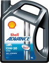 Motorový olej Shell Advance 4T Ultra 15W-50 4L