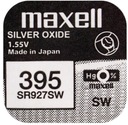 Bateria Srebrowa Maxell 395 SR927SW SR57 1szt. x6 Marka Maxell