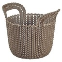 CURVER KOSZYK POJEMNIK 3L ORGANIZER OKRĄGŁY BRĄZ