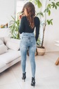 Priliehavé dámske džínsové nohavice stan XS Hmotnosť (s balením) 0.35 kg