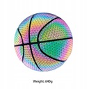 Баскетбольный голографический светоотражающий мяч