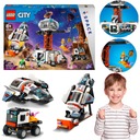 LEGO STACJA KOSMICZNA WIEŻA STARTOWA RAKIETY + 6 FIGUREK