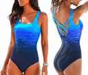 БИКИНИ ЦЕЛЬНЫЙ КУПАЛЬНИК BLUE POOL HOLIDAY L 40 M XL