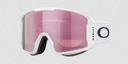 Goggles Oakley Line M Matte White Prizow Snow Rose Gold OO7070-C5 (1)