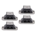 4 PCS CAOUTCHOUC FIXATION MOTEUR VERS FX 140 2002-2006 67X 44517 00 8P 11photo 15