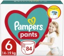 PAMPERS PANTS 6 PIELUCHOMAJTKI 84 SZT PIELUSZKI
