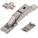 BLUM CRISTALLO СТЕКЛЯННАЯ ПЕТЛЯ+ПЛАСТИНА, НАПРАВЛЯЮЩАЯ