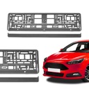 РАМКА ДЛЯ НОМЕРНЫХ ЗНАКОВ, ЧЕРНАЯ, AMiO