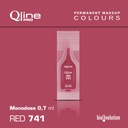 RED 741 - красный пигмент QLINE PRO для перманентного макияжа губ MONODOSA